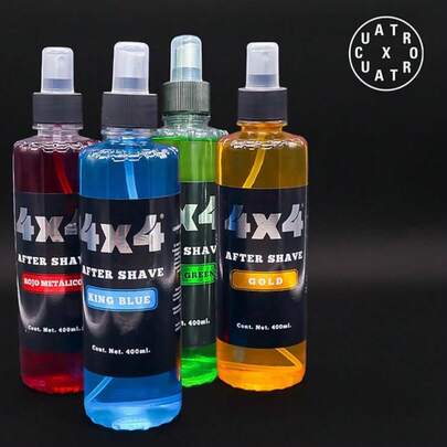 After Shave 4x4 , loción para después del afeitado, - Aftershave 4x4 es una fragancia elegante, pensada para el caballero con clase