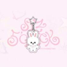 Portachiavi in acrilico a forma di stella SKZ 5'CLOCK, accessorio decorativo, ciondolo, collezione fan, regali per compleanni, regali per coppie, regali per feste, piccoli regali, il regalo di Natale perfetto