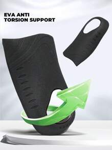 1双男女通用黑色舒适足弓支撑运动鞋垫，U型后跟垫，透气吸湿减震全长鞋垫，适用于运动鞋、休闲鞋、白色男女鞋 - 黑色 - 查看 7