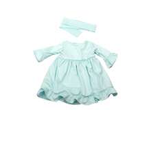 1 Set 18-Inch Doll Dress, Solid Color Doll Dress, 7 Colors Available, Fashion Doll Clothes, Suitable As Birthday Gift Or Holiday Gift For Little Girls - Multicolor - View 14