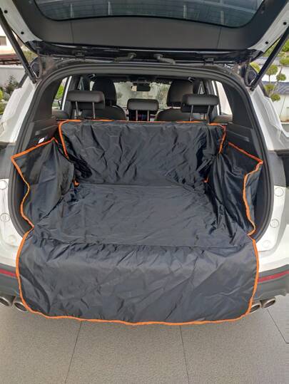 Almofada impermeável para porta-malas de carro, assento de carro para cães