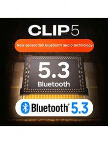 JBL Bluetooth Speaker CLIP5 Ultra-Light Portable Outdoor Speaker Built-In Battery IP67 Waterproof And Dustproof High-Efficiency Battery Life Bluetooth 5.3 Version Lossless Sound Quality Type-C Charging Port Blue - Blue - View 2