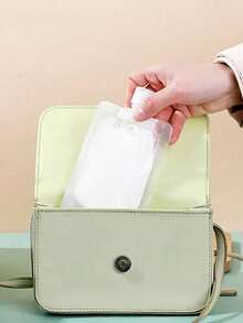 可重复灌装旅行收纳袋 | 洗发水/乳液可重复灌装扁平旅行瓶套装 - 彩色 - 查看 5