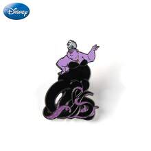 Disney 1PC Official Licensed Brooch Villains The Queen Sleeping Ursula Enamel Pin Collectible Metal Badge Coats Bags Brooches Halloween Newyear Christmas Gifts For Fans - Brooch - View 13