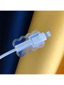 5 piezas de fundas de cable de resina ABS: protege tus cables contra roturas y desconexiones