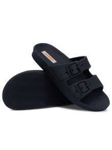 Pópidí Children's Flip-Flops, Papete Sandals, Girls 12.46S - 黑色 - 查看 2
