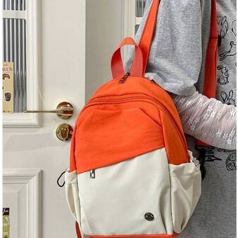 Korean Women Nylon Backpack Lightweight High Capacity Travel Backpack Causal Portable For College Students Schoolbags