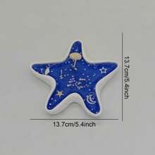 1PC Candle - Starfish And Shell Shaped Soy Wax Candles, Essential Oil Candles, Household Candles, Birthday, Christmas, Thanksgiving, Mother's Day, Women's Stress Relief Gifts, 100% Plant Based, No Animal Testing, Candle Accessories Random, Artificial Color Batches Available In Different Colors, But Does Not Affect Use, Some Decorative Accessories Are Random.