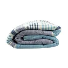Nordic Winter Duvet, Reversible Printed Quilt With Microfiber, Soft Duvet, Size 180 X 260/230 X 260 Cm, For 90/105/135 And 150 Cm Wide Beds, Various Patterns Available (Without Pillow) - 藍色 - 查看 4