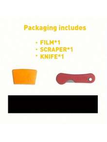 1 Set Sun Visor Strip Windshield Banner Vinyl Long Lasting Premium Blank Decal Black