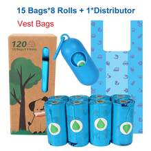 1pc Disposable Diaper Bags With Easy-Tie Tabs, Diaper Trash Bags Or Pet Waste Bags, With Cute Pattern Unscented Diaper Sacks, 15/30/90/100/180 Counts,S - Multicolor - View 19