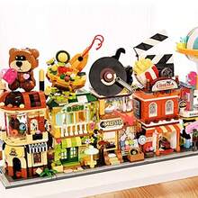 MINISO Colorful Southeast Asian Restaurant Building Block Set, Meticulously Recreating Exotic Ambiance, Hands-On Assembly, Create Your Own Culinary Paradise, Enjoy The Fun Of Building And Collecting, Suitable For Personal Collection Or Gift (1 Piece) - Multicolor - View 3