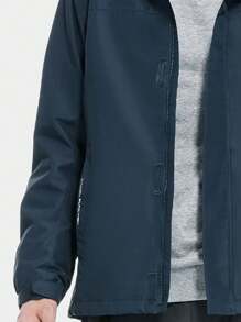 CAMEL CROWN Jacket Men's And Women's Three-In-One Detachable Windproof And Waterproof Plus Velvet Thickened Mountaineering Clothing - Deep Blue - View 4