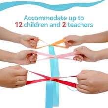 3 PiecesChild Walking Rope, Anti-Lost Baby Kids Learning Walking Rope With 12 Colorful Daycare Rope Luminous Handles For Preschool Daycare School Children Outdoor - Multicolor - View 5