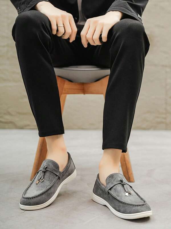 Heren loafers, ademende instappers, casual mocassins voor de zomer
