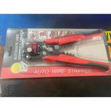 1pc 24-10AWG Automatic Wire Stripper - Multi-Function Quick Peel & Cut Cable Crimping Tool With Non-Slip Grip For Home Improvement, Appliance Repair & Auto Maintenance, Electrician's, Manual Tools