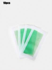 10 pezzi Strisce depilatorie monouso in tessuto non tessuto - Durevoli e riutilizzabili, prodotti per la rimozione dei peli - Adatte per braccia e gambe, uso domestico e in salone per il viso - Rimozione delicata dei peli, rimozione dei peli del viso, ceretta indolore per viso, sopracciglia, labbra, mento, guance, facile da usare, comoda, rimozione rapida dei peli, delicata e non irritante