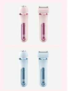 Livora 女士电动剃须刀，Silk Glide Pro 剃须刀，可充电电动修剪器，适用于比基尼、阴毛、腿毛、身体、干湿两用