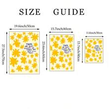 1pc There Are Always Flowers Quote Wall Art Picture Botanical Prints Canvas Paintings Motivational Posters Boho Flower Decor For Living Room,Bedroom,Apartment,Dorm Room Decor Gift For Her Unframed Or Framed