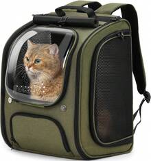 Zaino per animali domestici - Verde Oliva - Visualizzare 12