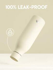 17 Oz Frosted Sports Flask, Cola-Shaped Insulated Water Bottle, 12-Hour Cold Retention, Leak-Proof Double-Wall Stainless Steel, Perfect For Sports, Gym, Travel, And School