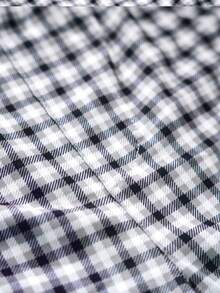 4pcs/Pack Men's Breathable Elastic Waist Plaid Print Boxer Shorts, Loose Fit Casual Underwear