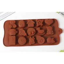 Non-Stick 3D  Silicone Mold | Confectionery, Cake, Sweets, DIY - MODEL 23 - View 1