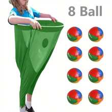 2025 New Grandma Pants Courtyard Game Set, Detachable Pants, Throwing And Catching Ball Training Game, Giant Outdoor Entertainment Throwing Game, Team Relay, Family Gathering, Outdoor Game Set