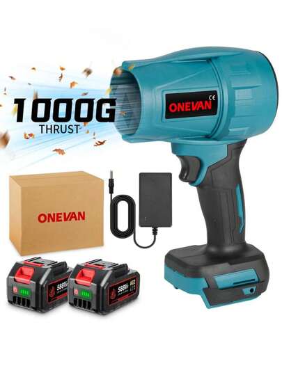 ONEVAN Brushless Storm Machine,Turbo Fan For Household Dust And Leaf Blowing Car Dust And Snow Blowing