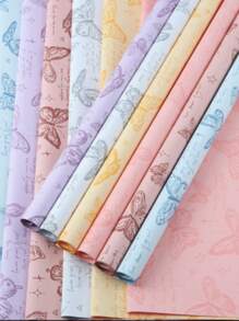 3 pièces Papier cadeau de mariage comprenant 6 types de papier d'emballage coloré. Les couleurs douces et les designs mignons en font l'emballage cadeau parfait. Il convient également parfaitement pour les anniversaires, la Saint-Valentin, la Fête des Mères, les boîtes cadeaux, les mariages, les saisons, l'emballage cadeau pour les fêtes, les projets d'artisanat, la décoration d'intérieur, l'artisanat, etc.