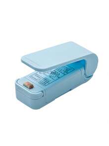 1pc Mini Food Sealer Machine, Portable Household Plastic Bag Sealing Device, Moisture-Proof & Fresh-Keeping