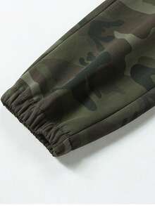 Men's Lightweight Casual Pants, Straight Regular Fit Business Trousers For Work, Travel, Suitable For Casual Loose Fit Camouflage Cargo Pants , Fall