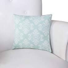 Printed Decorative Pillow With Full Zipper, Super Washable - 綠色普羅旺斯 - 查看 1