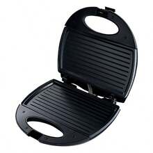 SOKANY KJ-102 Multifunctional Sandwich Maker, Toaster, Breakfast Machine For Home. High Performance, With Indicator Light, 1 Full Plate, Double-Sided Constant Temperature Heating, Non-Stick Coating, Heat-Resistant Handle. Ideal For Homemade Sandwiches, Eggs, Steaks And More. - EU E Type Plug(220-240V) - View 7