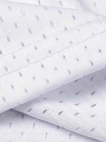 Man,10 White Basketball Jersey, Round-Neck Casual Embroidered Vest, Training And Competition Uniform - 白色 - 查看 4