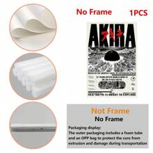 1 件，可爱无框动漫帆布海报，流行印刷海报壁画，防水帆布，适用于家庭、办公室、卧室、客厅、书房、浴室、酒吧、墙壁艺术和家居装饰，是理想的节日礼物 - 彩色 - 查看 8