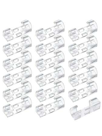 10pcs/Set No Drill Cable Clips, Wire Organizer Holders