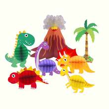 10 件套海洋热带鱼蜂窝中心装饰，适用于海洋主题派对、淋浴房天花板悬挂装饰 - 彩色 - 查看 14