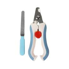 1pc Pet Nail Clippers, Stainless Steel Nail Trimmer For Dogs & Cats, Grooming & Cleaning Supplies (With Nail File)