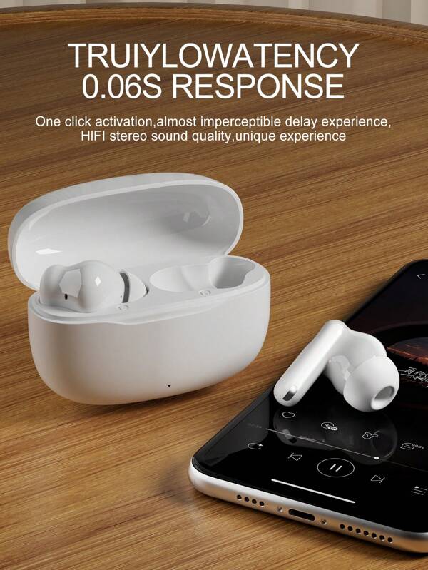 سماعات أذن لاسلكية بتقنية البلوتوث 5.3 مع صوت جهير عميق وتشغيل طويل الأمد ومقاومة للماء، مناسبة للكمبيوتر اللوحي والهاتف والرياضة، هدايا عيد الميلاد ورأس السنة الجديدة