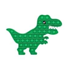 Regenbogen Dinosaurier Luftpolsterfolie Stressabbau Spielzeug, Fidget Spielzeug, modisches Bubble Pop Spielzeug für Erwachsene und Kinder, Partyspiel Dekor Geschenk für Weihnachten, Halloween, Entspannungsspielzeug, Spaß zum Drücken und modisches Spiel für Kinder und Erwachsene