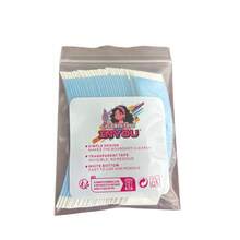 Cinta de encaje impermeable INYOU para pelucas, cinta adhesiva doble cara impermeable, sujeción fuerte, soporte de encaje transparente para extensiones de cabello, azul