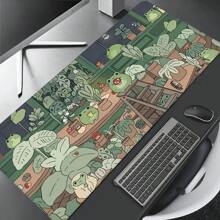 大型青蛙家族鼠标垫，游戏桌垫，大号键盘垫，可水洗，橡胶防滑底，缝边，礼品鼠标垫，桌面保护垫，学习桌垫，多种尺寸可选，电脑键盘垫，笔记本电脑垫，学习用品，返校游戏鼠标垫，办公桌配件，办公用品，办公桌配件，鼠标垫 - 小青蛙一家 - 查看 11