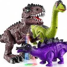 TEMI 3 Pack Electrical Walking Dinosaur Toys For Toddlers 2-4 3-5 Years With Sound And Light Up, Toddler Robot Dinosaur, Brachiosaurus, Stegosaurus Dinosaur Figures For Kids - 1 - View 10
