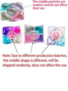 100-5粒五合一洗衣凝珠，强效洗衣液香氛珠，多用途香薰洗衣清洁珠，去污持久留香，令衣物柔软易洗，清洁衣物的同时提升香味，持久便携。