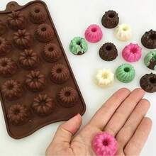 Non-Stick 3D  Silicone Mold | Confectionery, Cake, Sweets, DIY - MẪU 20 - Xem 2