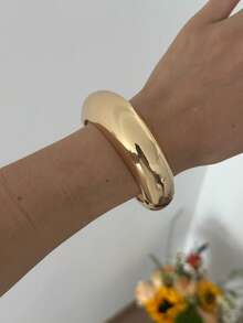 时尚个性化夸张金属手链，百搭手镯腕链