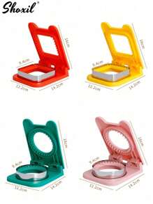 shoxil 1 PIEZA Cortador y sellador de sándwiches - Molde para Uncrustables para niños, molde de bolsillo para sándwiches, accesorios para lonchera, útiles escolares perfectos para preparar el almuerzo y los snacks