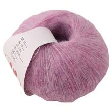 1pc 25g Mohair, Wool Thread, Fine Hand Woven Thread, Scarf Thread, Shawl Yarn, Hook Bag And Clothing And Veil