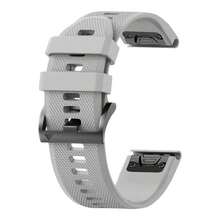 22/20/26mm 快速安装表带兼容 Garmin Tactix 8 47/51mm/Descent G2/Mk3/Mk3i 43/51mm/Enduro 3/2/Fenix8 47/51/43mm/Fenix E/7/7x/7s/5S/5/5X Plus/6S/6/6XPro，适用于 Forerunner965/Quatix 7/7pro/Epix Pro 42MM 的柔软硅胶运动表带 - A - 查看 29